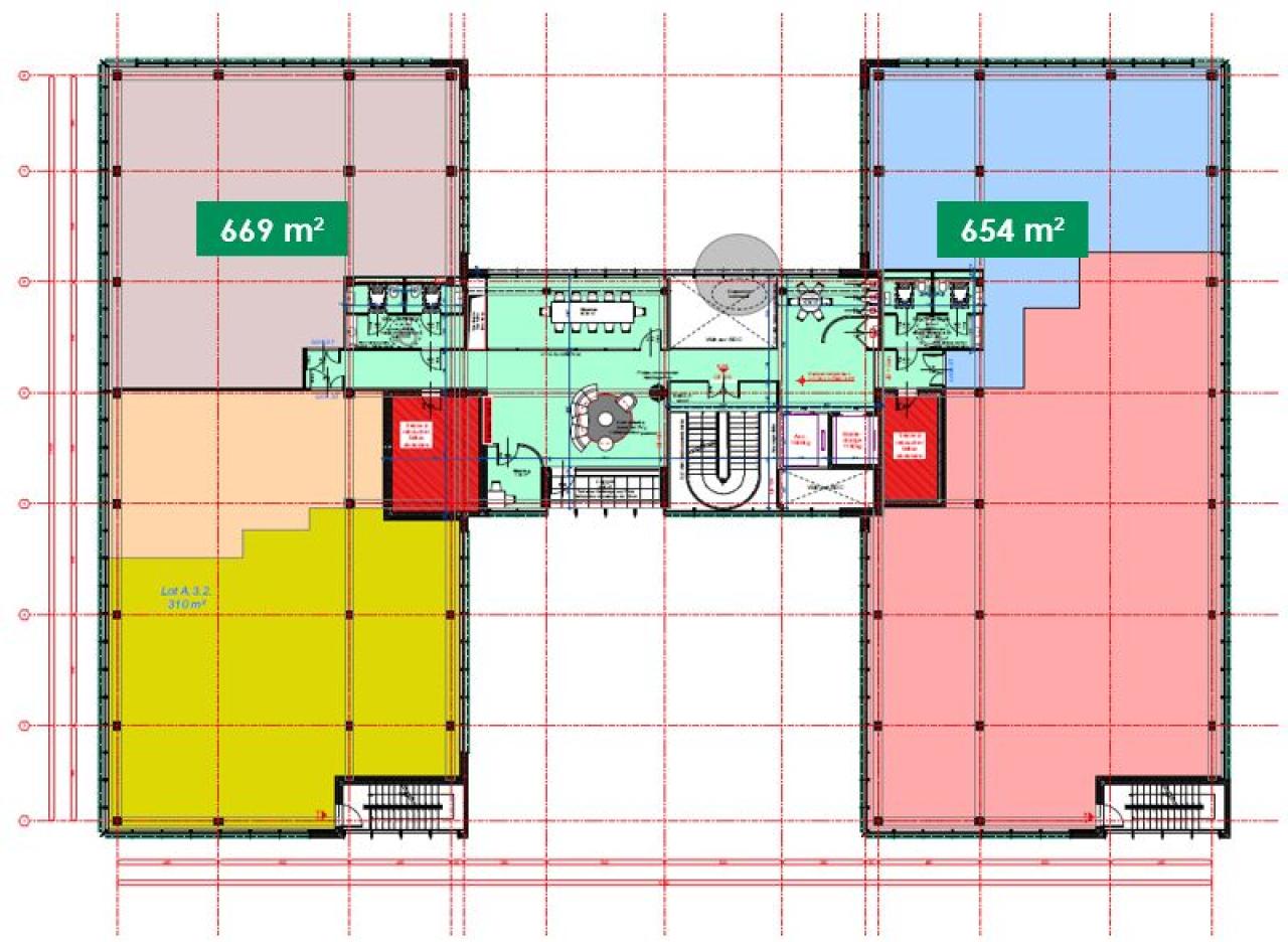 Bureau Lyon 2796m² Location bureau Lyon Rhône OLBUR2202408 16